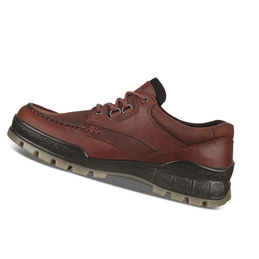 Men's Ecco Track 25 Low Hiking & Trail Burgundy | USA 572DFM